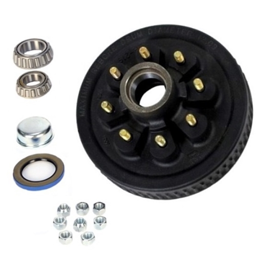 Dexter 8-219-13UC3 Standard Hub and Drum Assembly for 6,000 lb & 7,000 lb Axles - 8 on 6-1/2