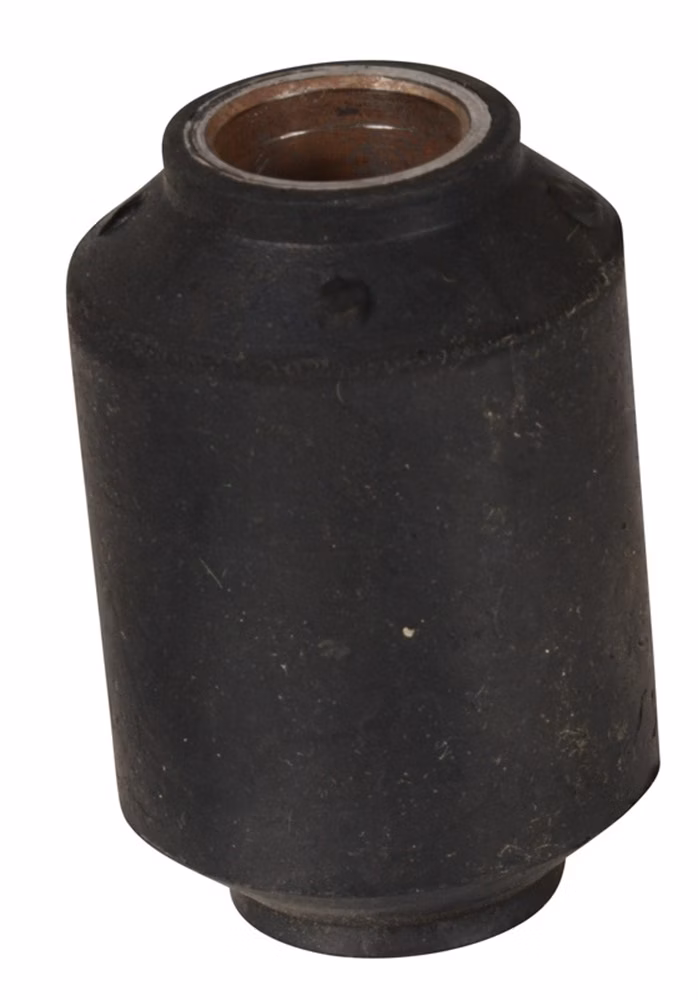 Dexter A8129 rubber leaf spring bushing with steel sleeve, 3/4 inch ID by 1.75 inch OD