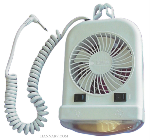Fasteners Unlimited 001-103 12 Volt Fan & Bunk Light Combo for Pop-up Campers
