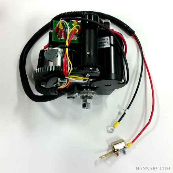 Forest River Pop Up Camper 12 Volt Motorized Winch Assembly with Tray