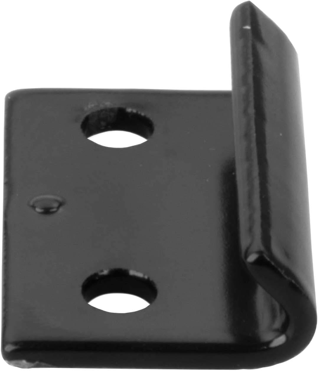 JR Products 11855 Fold Down Pop Up Camper Latch and Catch - Black - 2 Pack