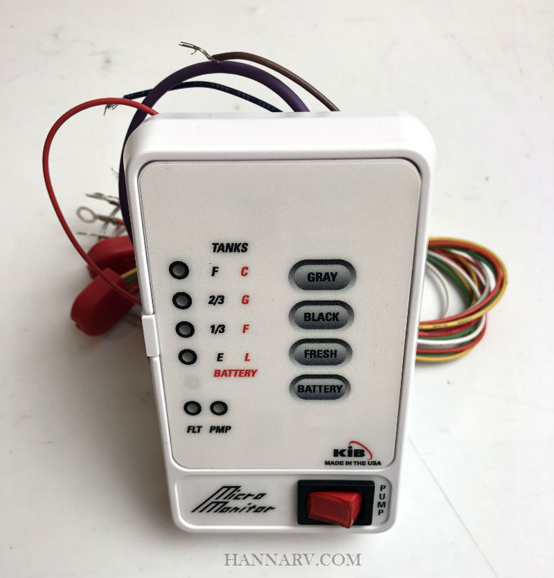 Micro Monitor Rv Tank Monitor KIB Micro Monitor Replacement Travel Trailer Tank Level Monitor Panel ...