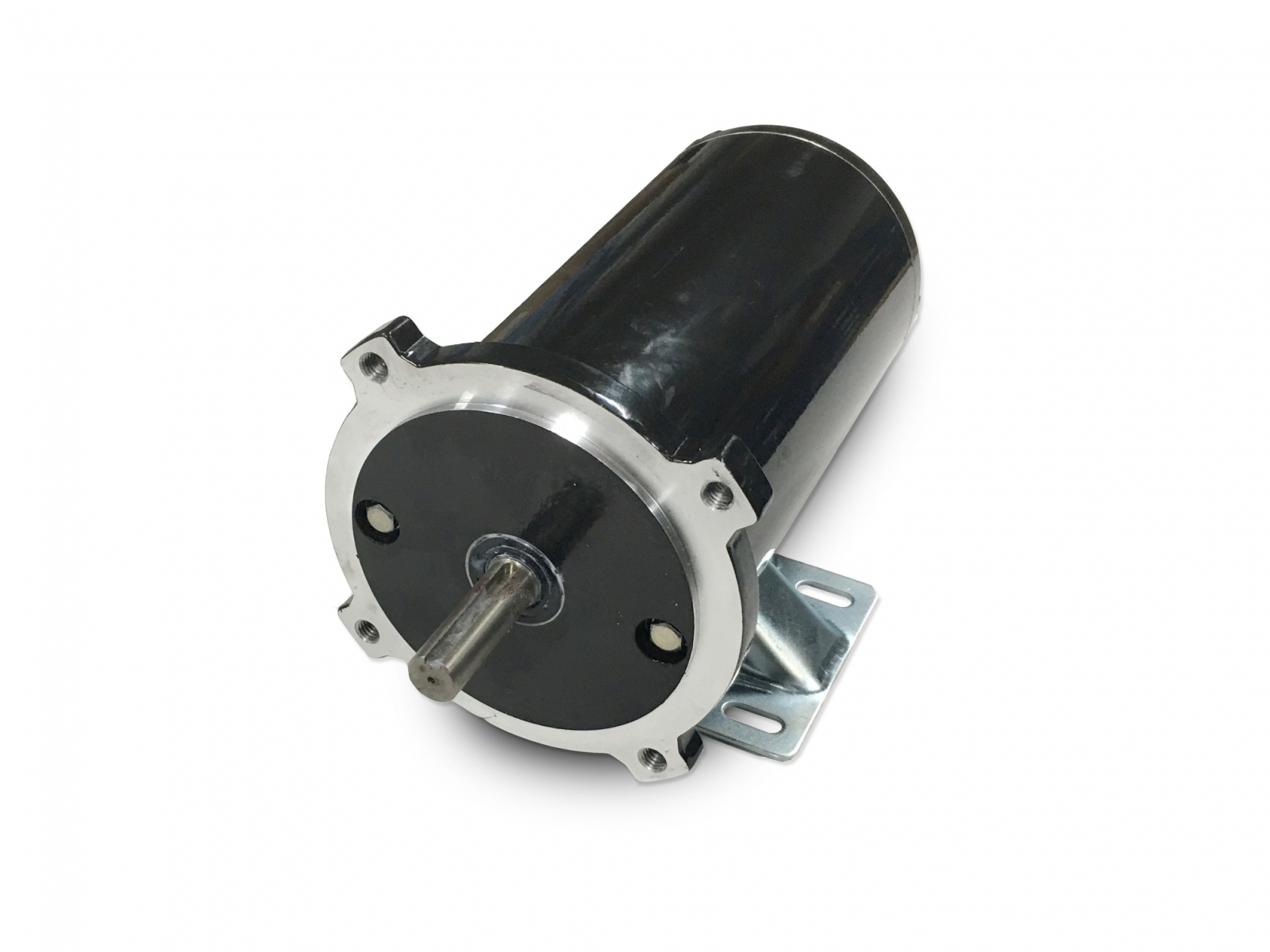 MaxxMotor 50077 Sno-Way V-Box Electric Salt Spreader Auger Motor With Key Way Shaft - 24V