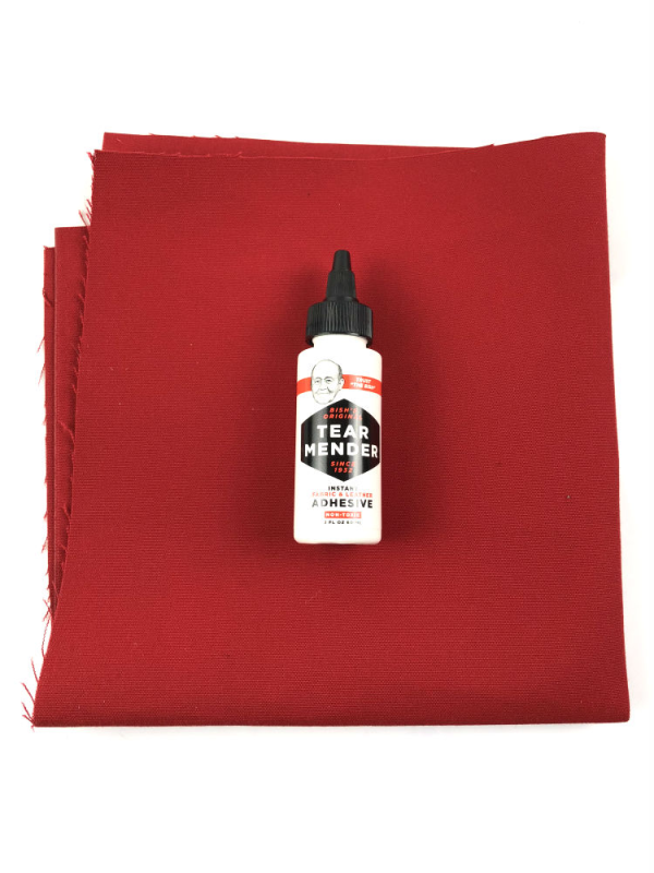 Bimini Top / Boat Cover Red Sunbrella Fabric Patch Kit