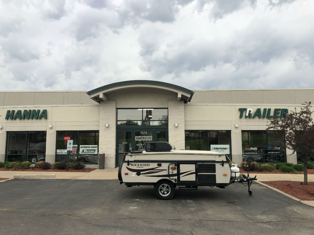 Hanna Trailer will find the right awning to keep you in the shade.