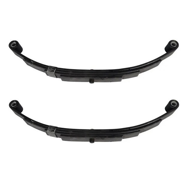 PR427 Double Eye 4 Leaf Spring for 3000 lb Trailer Axles - 27 Inches Long - 2 Pack
