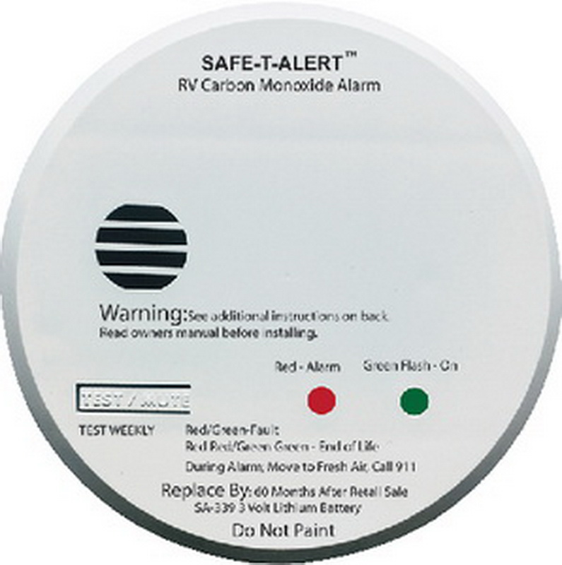 MTI Industry | SA339WT | RV Round Sealed Battery Carbon Monoxide