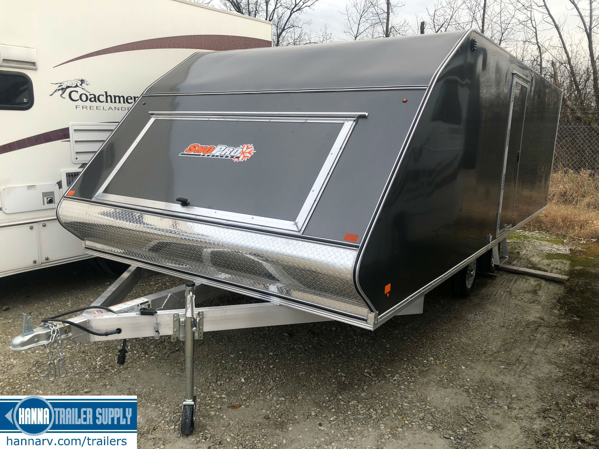 Custom Order Snopro 8 5x 4 Place Aluminum Snowmobile Trailer Snowmobile Trailers New Sled Trailers New Trailers Snopro Trailers Custom Order Trailers New Trailer Sales Used Trailers Wisconsin Hanna Trailer Supply