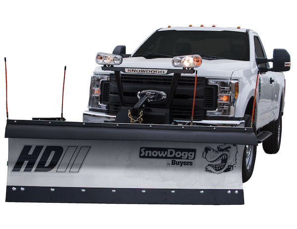SnowDogg HD75 II Stainless Steel Snow Plow - SnowDogg HD Series Plow For 1/2 or 3/4 Ton Trucks