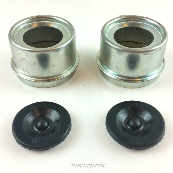 Triton 03848-P Grease Cap and Rubber Plug - 2 Pack