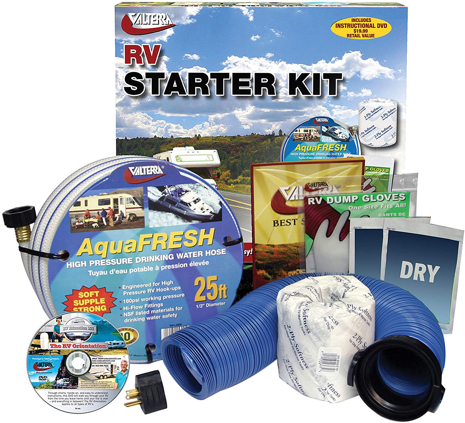 Valterra K88105DVD Standard RV Starter Kit With Instructional DVD