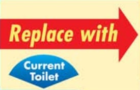 Replace With/Current Toilet