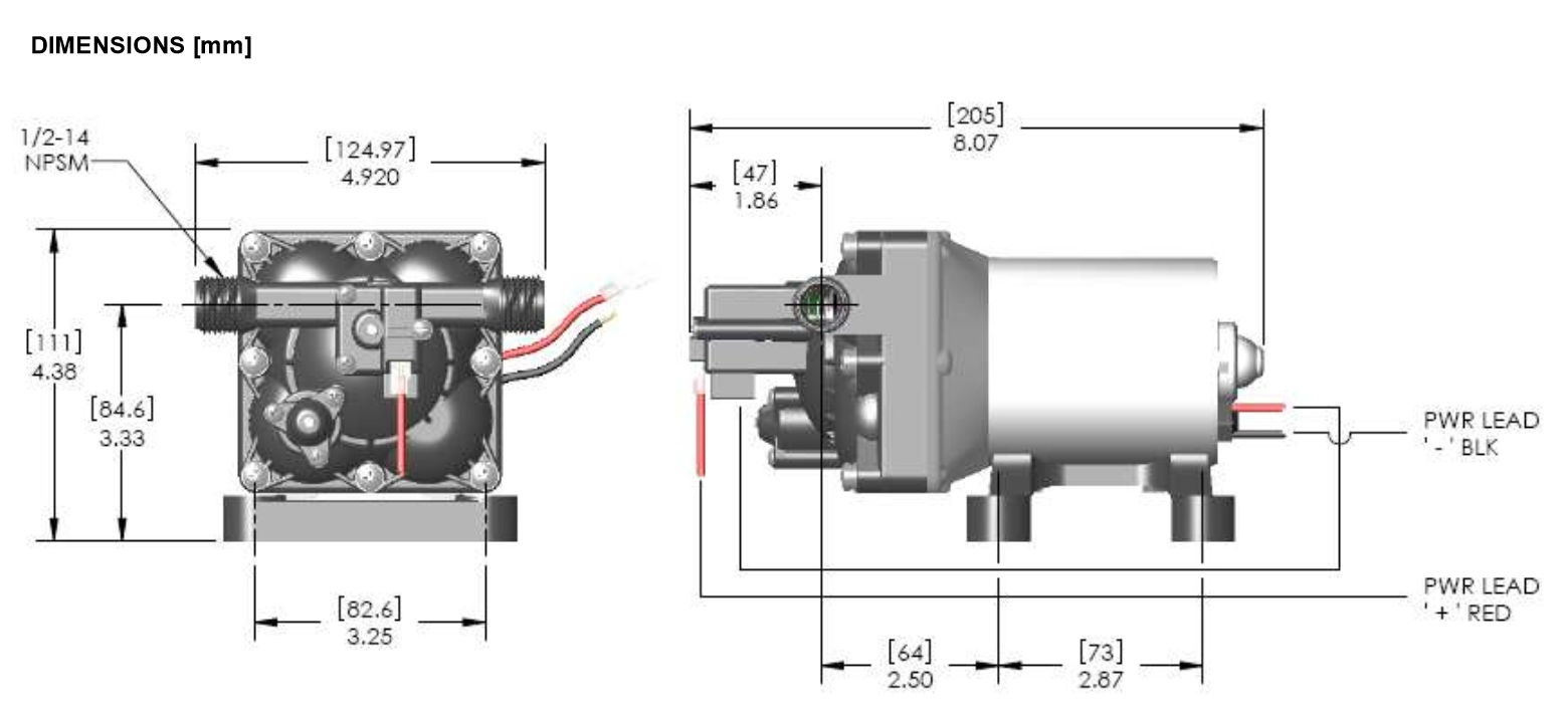 Shurflo 12 Volt Rv Water Pump